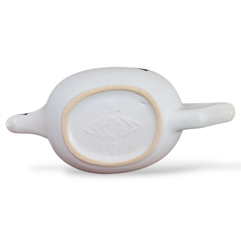 Beauceware Ptarmigan Doug Funk MCM Teapot Creamer Sugar Set Vintage - Picture 6 of 13
